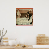 Peet's Crystal White Laundry Soap Poster (Keuken)