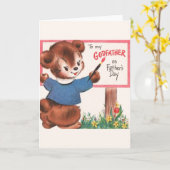  peetvader Vaderdag Kaart (Gele Bloem)