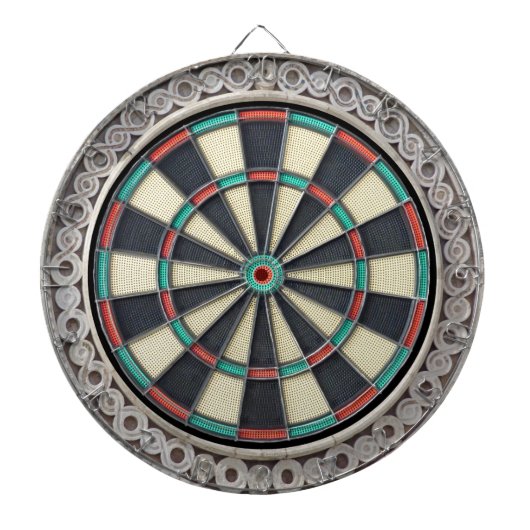 Peg Patroon Mozaïek Infinities Dartboard Dartbord (Voorkant)