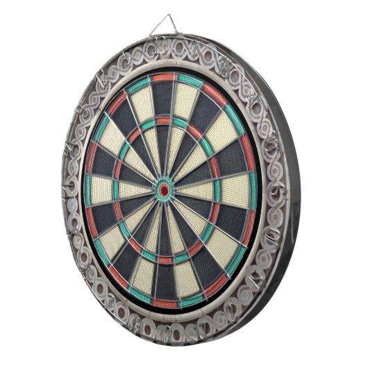 Peg Patroon Mozaïek Infinities Dartboard Dartbord (Voorkant Rechts)