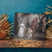 Peg Woffington als rosalind met Celia en Touchsto Fotoplaat (Zijkant)