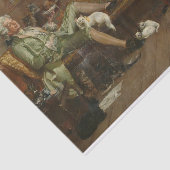 Peg Woffington Bezoek een eccentrifuge Lover Tissuepapier (Detail)