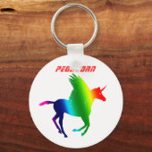 " PEGACORN " SLEUTELHANGER (Voorkant)