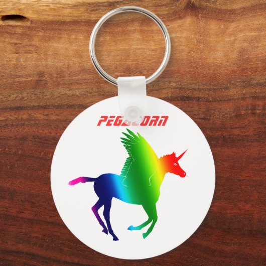 " PEGACORN " SLEUTELHANGER (Voorkant)