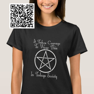 Peganistische moed in de hedendaagse samenleving t-shirt