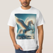 Pegaso Místico: El Guardián del Mar T-shirt (Voorkant)