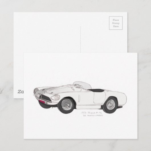 Pegaso Z-102 Briefkaart (Voorkant / Achterkant)