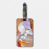 Pegasus bagagelabel (Achterkant verticaal)