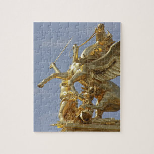 Pegasus-beeld bij de Pont Alexander III-brug Legpuzzel