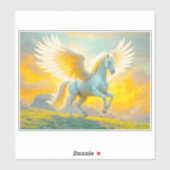 Pegasus Bridging the Earth and Sky Sticker (Vel)