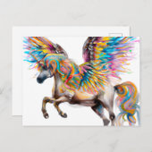 Pegasus Briefkaart (Voorkant / Achterkant)