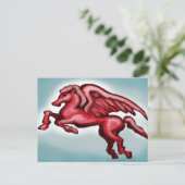 Pegasus Briefkaart (Staand voorkant)