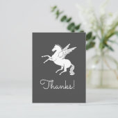 Pegasus Briefkaart (Staand voorkant)
