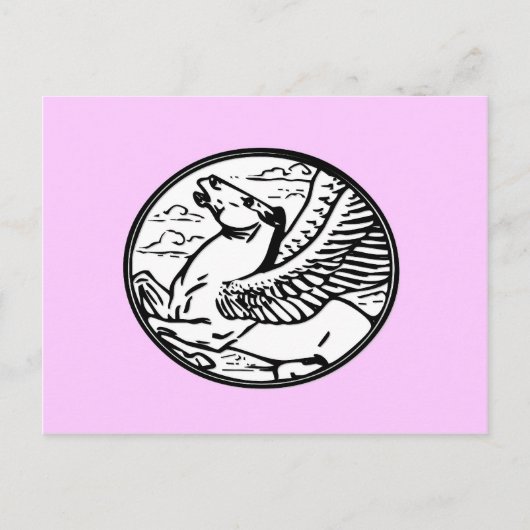 Pegasus Briefkaart (Voorkant)
