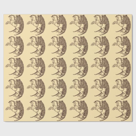 pegasus cadeaupapier (Vlak)