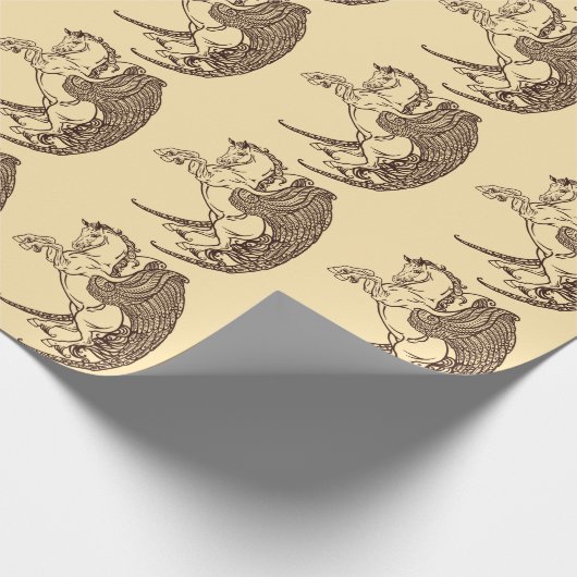 pegasus cadeaupapier (Hoek)