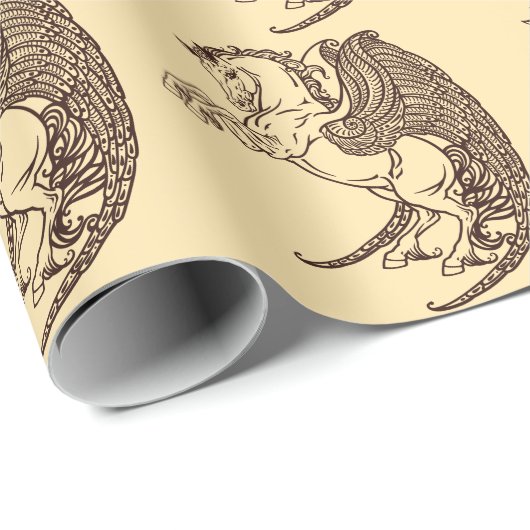 pegasus cadeaupapier (Rol Hoek)