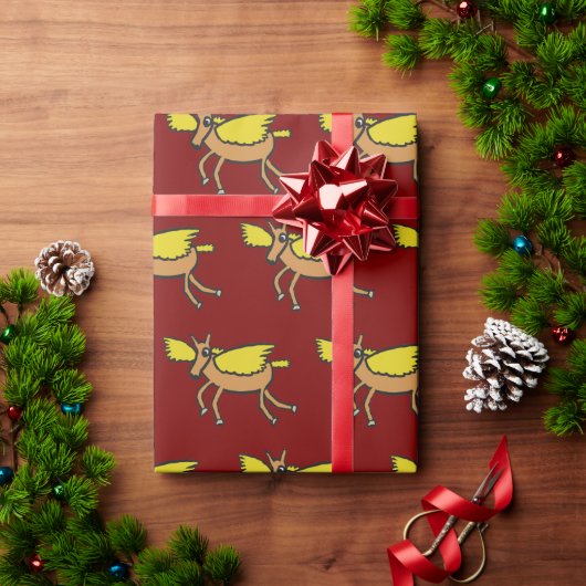 Pegasus Cadeaupapier (Feestdagen Geschenken)