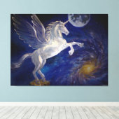 Pegasus Canvas Afdruk (Insitu (Houten vloer))