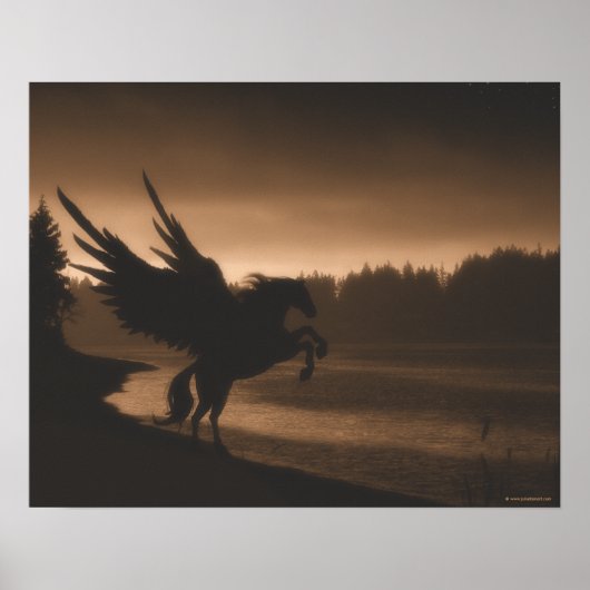 Pegasus Canvas afdrukken Poster (Voorkant)