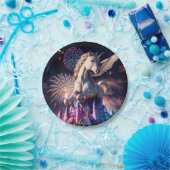 Pegasus Castle One Papieren Bordje (Feest)
