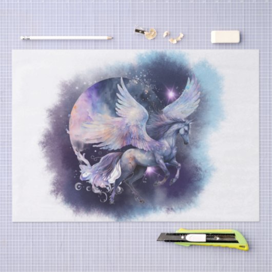 Pegasus Celestial Magical Creature Tissuepapier (Craft)