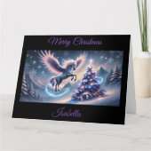 Pegasus Christmas Fantasy Kaart (Voorkant)