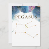 Pegasus Constellation, Celestial Table Number (Voorkant)