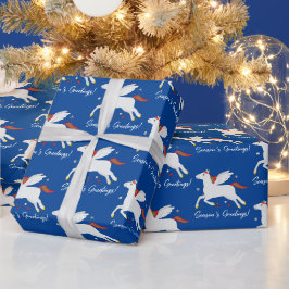 Pegasus Constellation Seasons Greetings Cadeaupapier