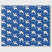 Pegasus Constellation Seasons Greetings Cadeaupapier (Vlak)