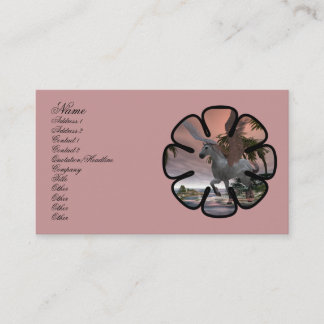 Pegasus-cove-kaart Visitekaartje