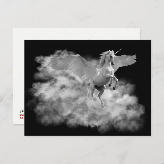 Pegasus. De Dawn vlucht. Briefkaart (Voorkant / Achterkant)