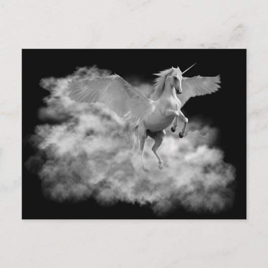 Pegasus. De Dawn vlucht. Briefkaart (Voorkant)