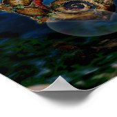 Pegasus Eenhoorn Zeepaardje Poster (Hoek)