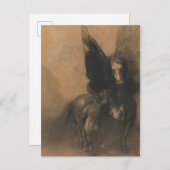 Pegasus en Bellerophon Briefkaart (Voorkant / Achterkant)