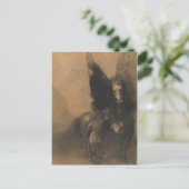 Pegasus en Bellerophon Briefkaart (Staand voorkant)