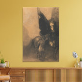 Pegasus en Bellerophon Canvas Afdruk (Insitu (Woonkamer))