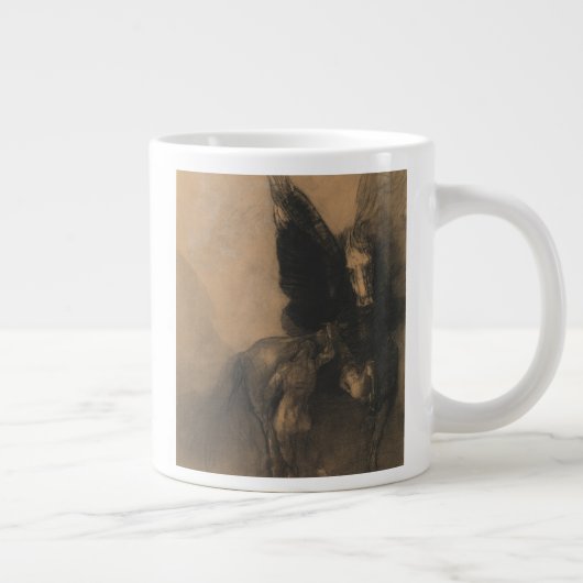 Pegasus en Bellerophon Grote Koffiekop (Rechts)