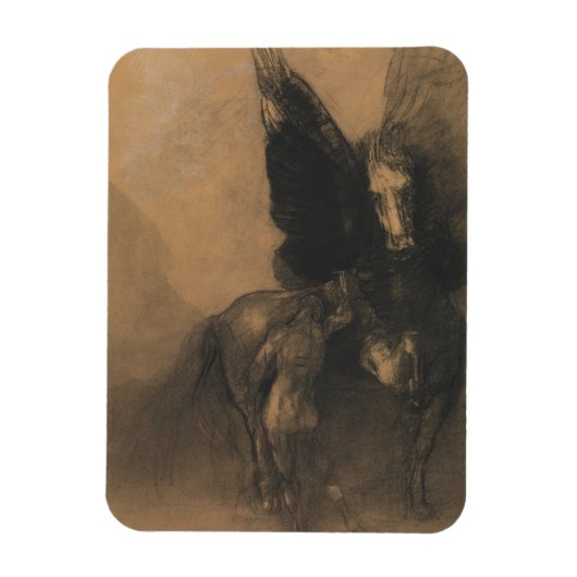 Pegasus en Bellerophon Magneet (Verticaal)