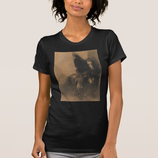 Pegasus en Bellerophon T-shirt (Voorkant)