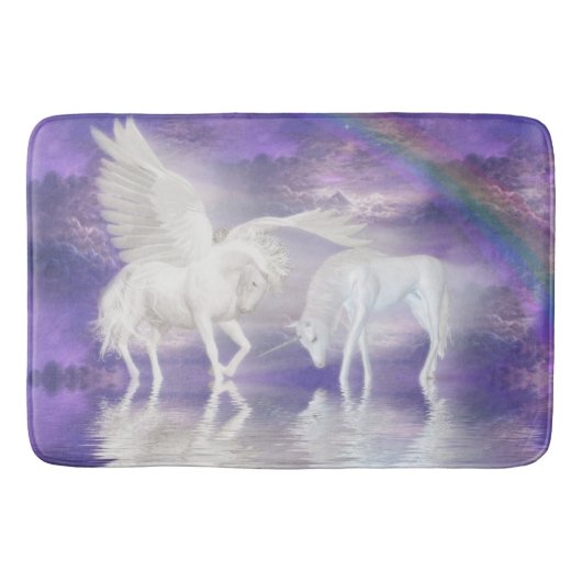 Pegasus en unicorn badmat (Voorkant)