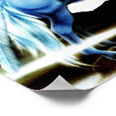 Pegasus en Unicorn Poster (Hoek)