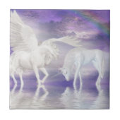 Pegasus en unicorn tegeltje (Voorkant)