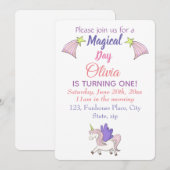 Pegasus en vallende sterren. kaart (Voorkant / Achterkant)