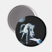 PEGASUS- EN WITTE RAVEN Collectie Magneet (Voorkant / Achterkant)