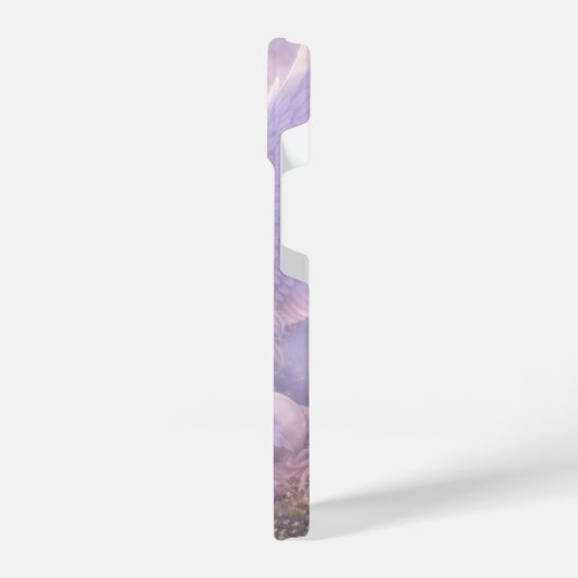 Pegasus Family Dream – Soft Fantasy Art  iPhone Hoesje (Linkerkant)