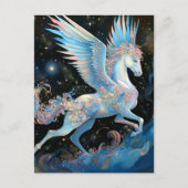 Pegasus Fantasy Art Briefkaart (Voorkant)