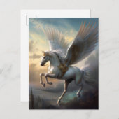 Pegasus Fantasy Art Briefkaart (Voorkant / Achterkant)