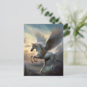 Pegasus Fantasy Art Briefkaart (Staand voorkant)