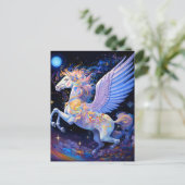 Pegasus Fantasy Art Briefkaart (Staand voorkant)